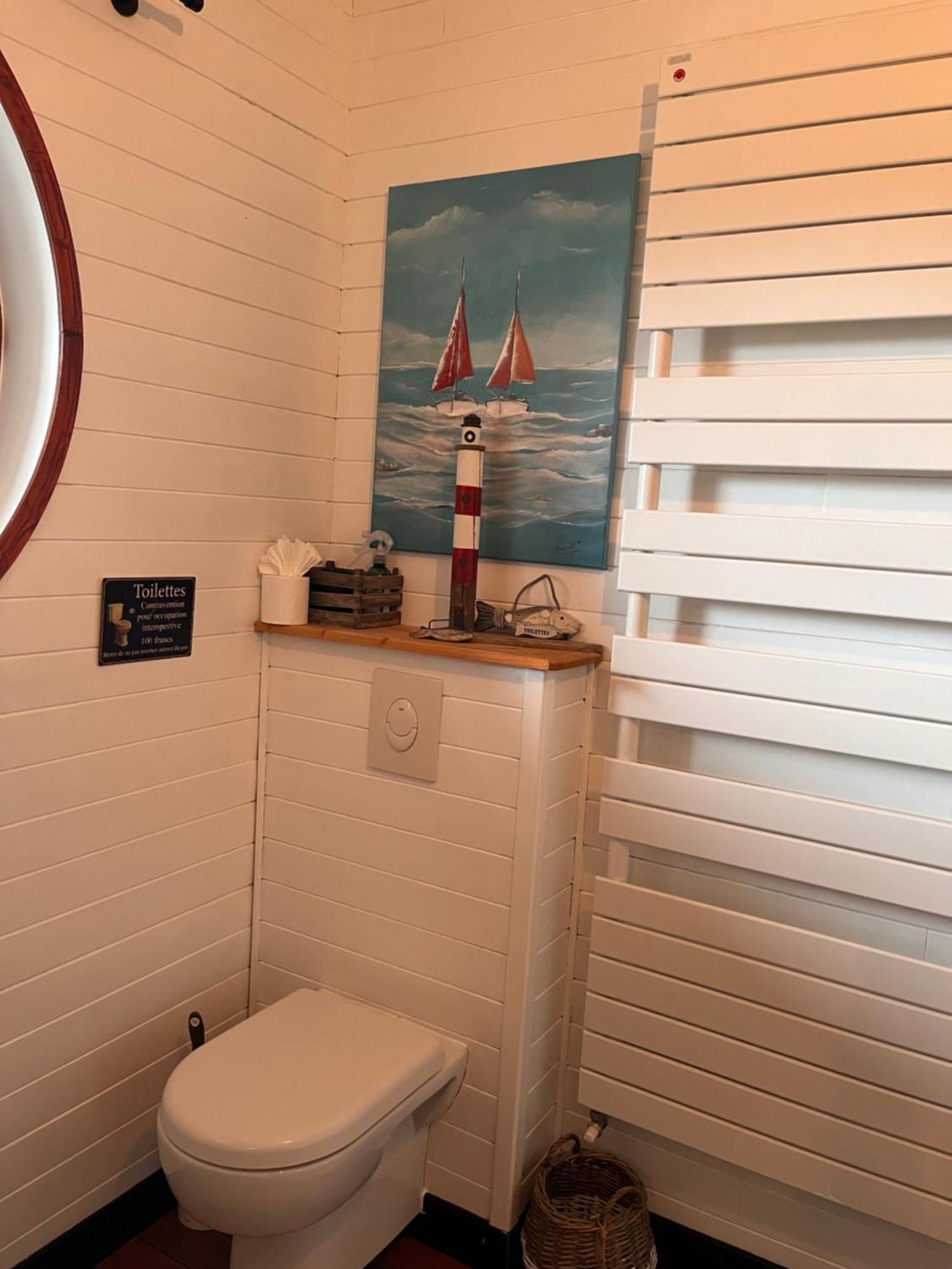 La Maison Bateau Au Bord De Mer Guisseny Luaran gambar